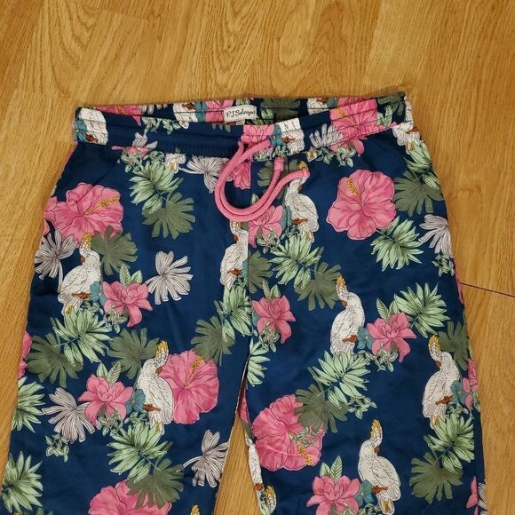 PJ Salvage Floral Parrot Pajama Pants - Picture 2 of 10